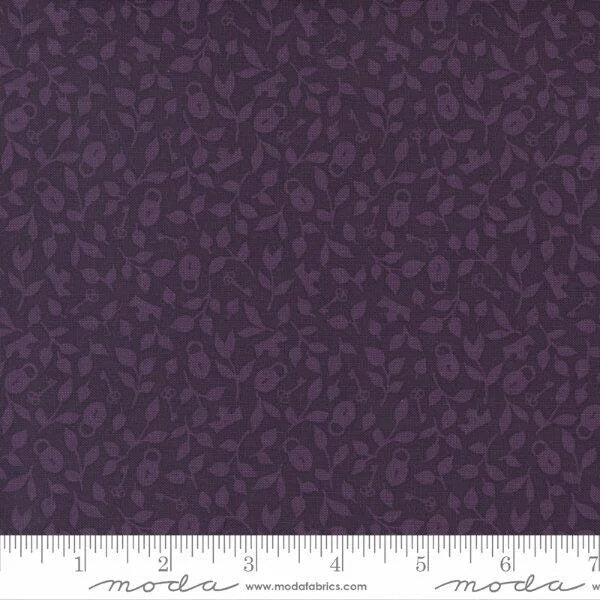 Wild Meadow by Sweetfire Road for Moda Fabrics: Crown and Vines - Prune (43135-17)