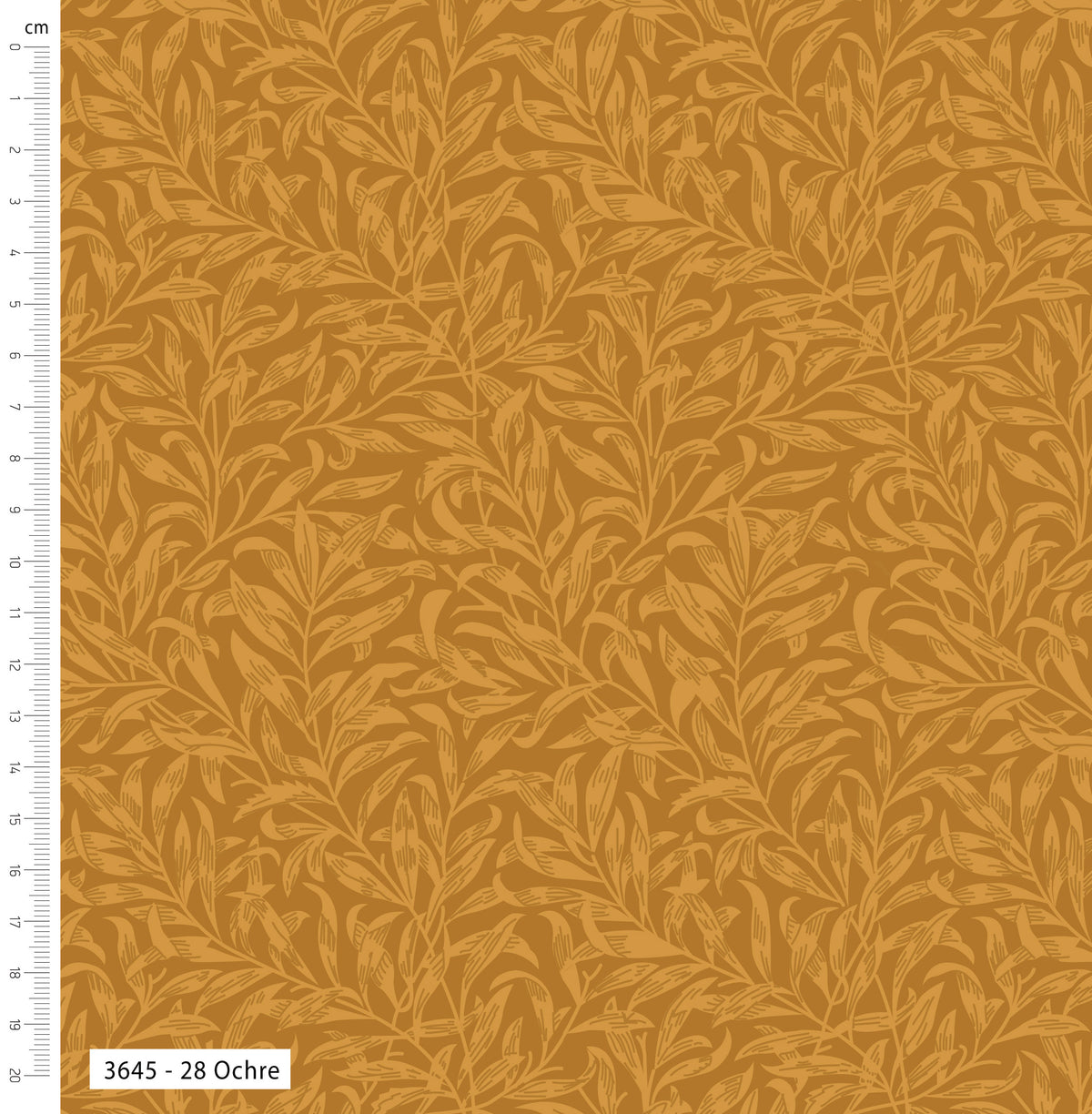 William Morris Willow Bough by Make + Believe Fabrics: Ochre
