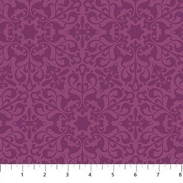Avalon by Sumit Gill for Northcott Fabrics: Wine (24851-29)