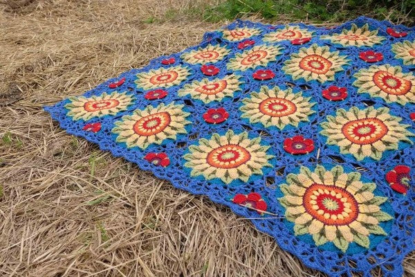 Fields of Gold Blanket by Janie Crow