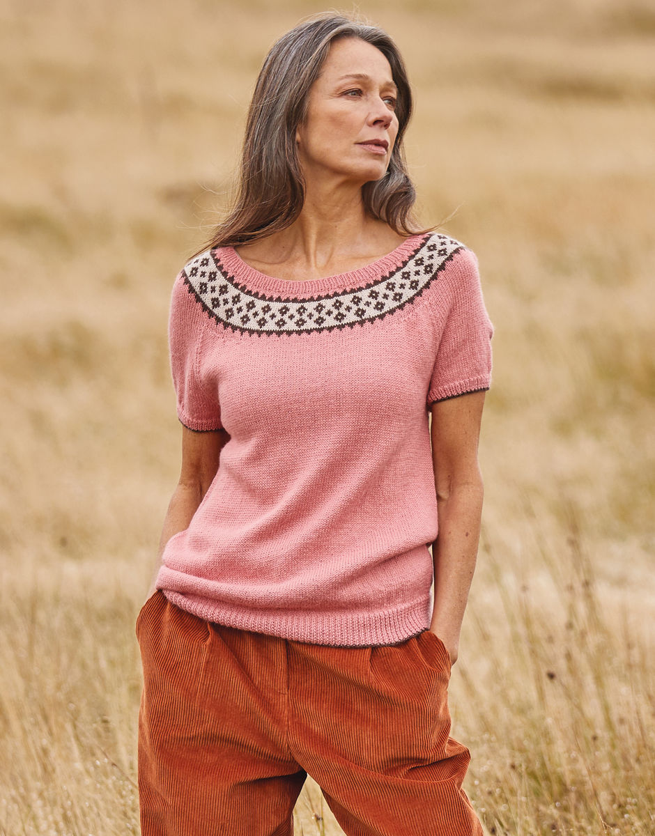 Yoke Top in Sirdar Country Classic 4 Ply (10136)
