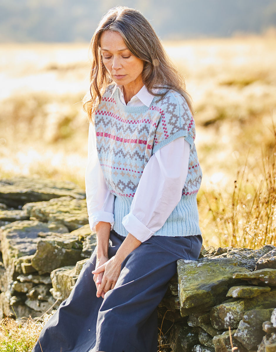 Fair Isle Pullover in Sirdar Country Classic 4 Ply 10128
