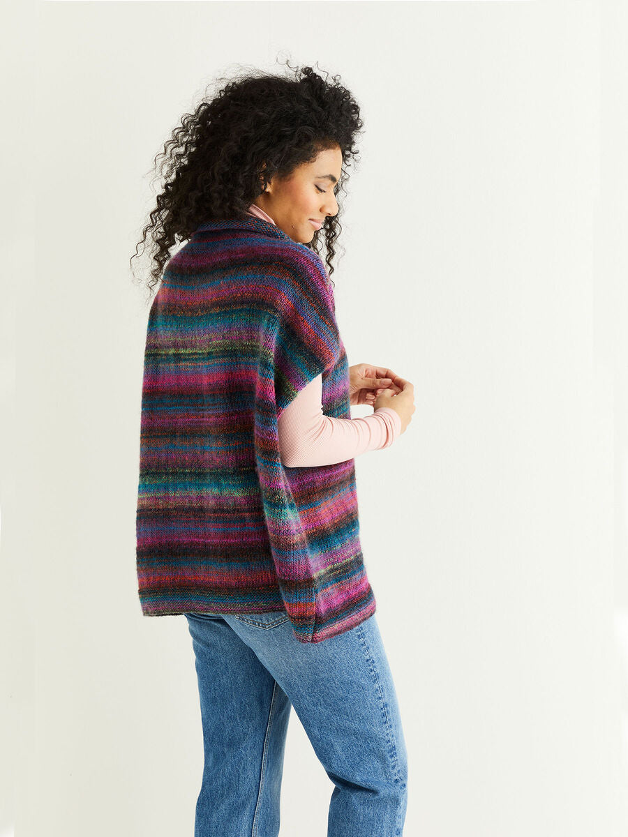 Wild Oat Stitch Tunic in Sirdar Jewelspun 10293 (printed pattern)