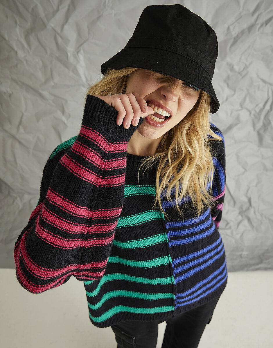 Bright Lights Sweater in Sirdar Stories DK 10571