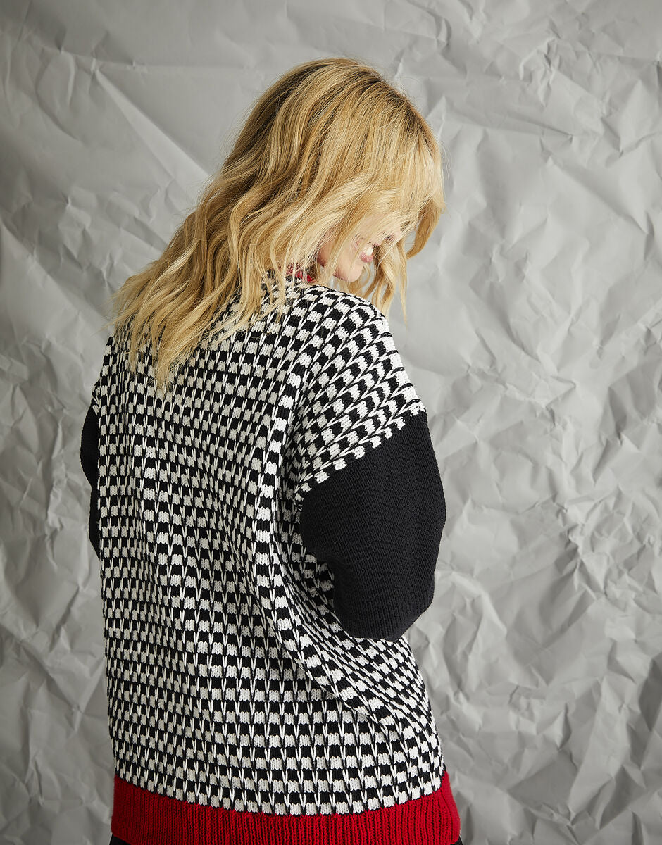 Street Art Sweater in Sirdar Stories DK 10576