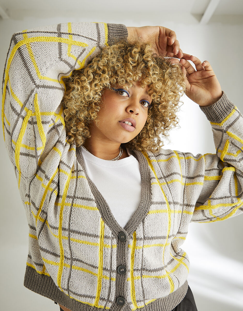 Big City Cardigan in Sirdar Stories DK 10572