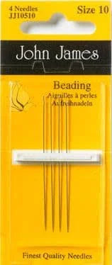 John James Beading Hand Sewing Needles - size 10 (JJ10510)