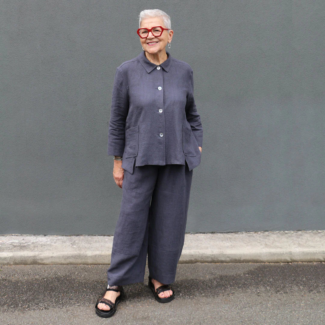 Harlow Shirt by Tessuti (paper sewing pattern)