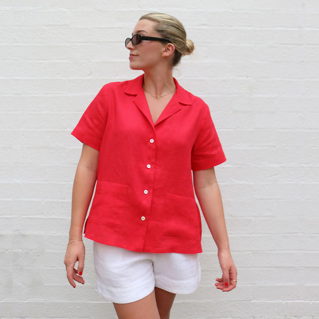 Arkie Shirt by Tessuti (paper sewing pattern)