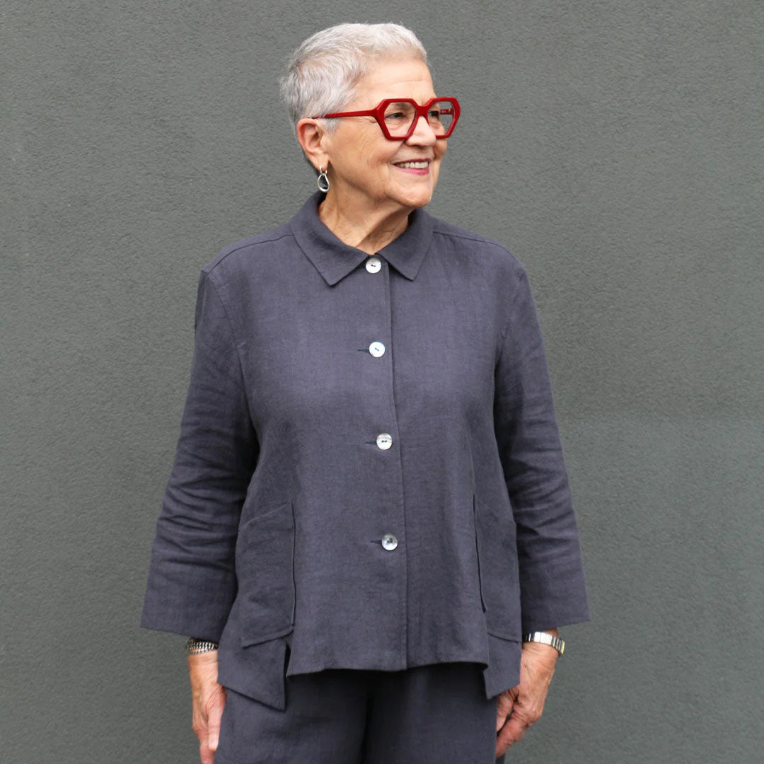 Harlow Shirt by Tessuti (paper sewing pattern)