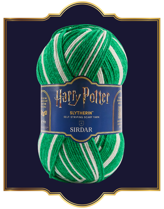 Harry Potter™ Self Striping Scarf Yarn by Sirdar: Slytherin™