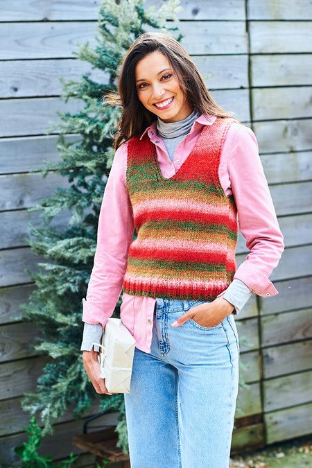 Tank Tops in Stylecraft Wonderland 10026 (printed pattern)