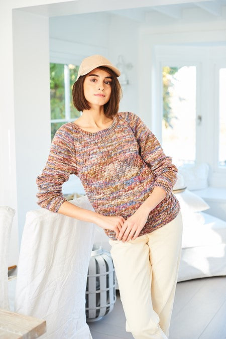 Sweater and Top in Stylecraft Batik Elements Swirl DK 10054
