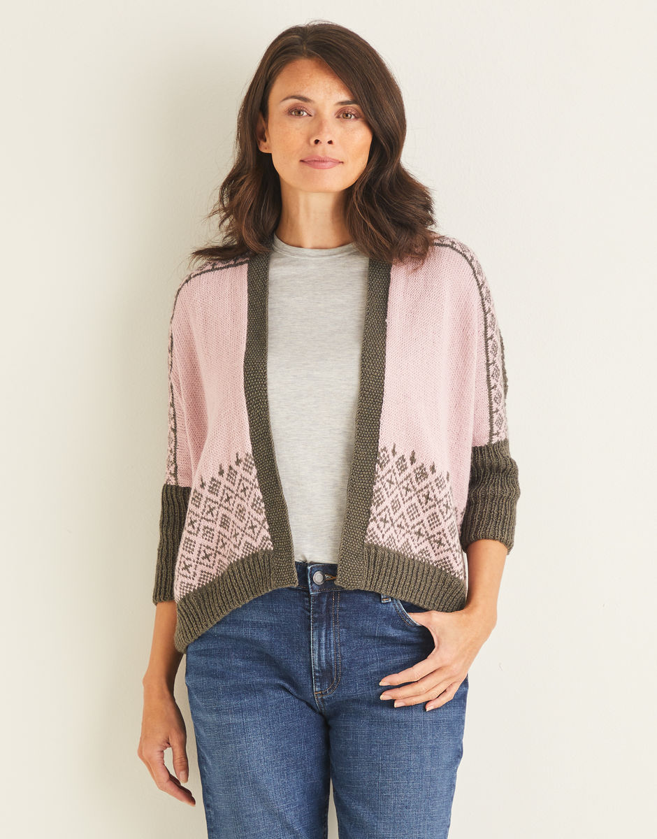 Kimono Cardigan in Sirdar Country Classic 4 Ply 10134