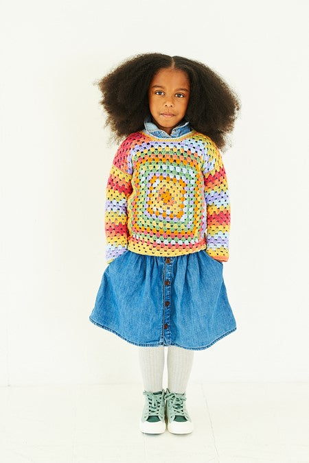 Crochet Sweaters in Stylecraft Merry Go Round DK & Special DK 10196