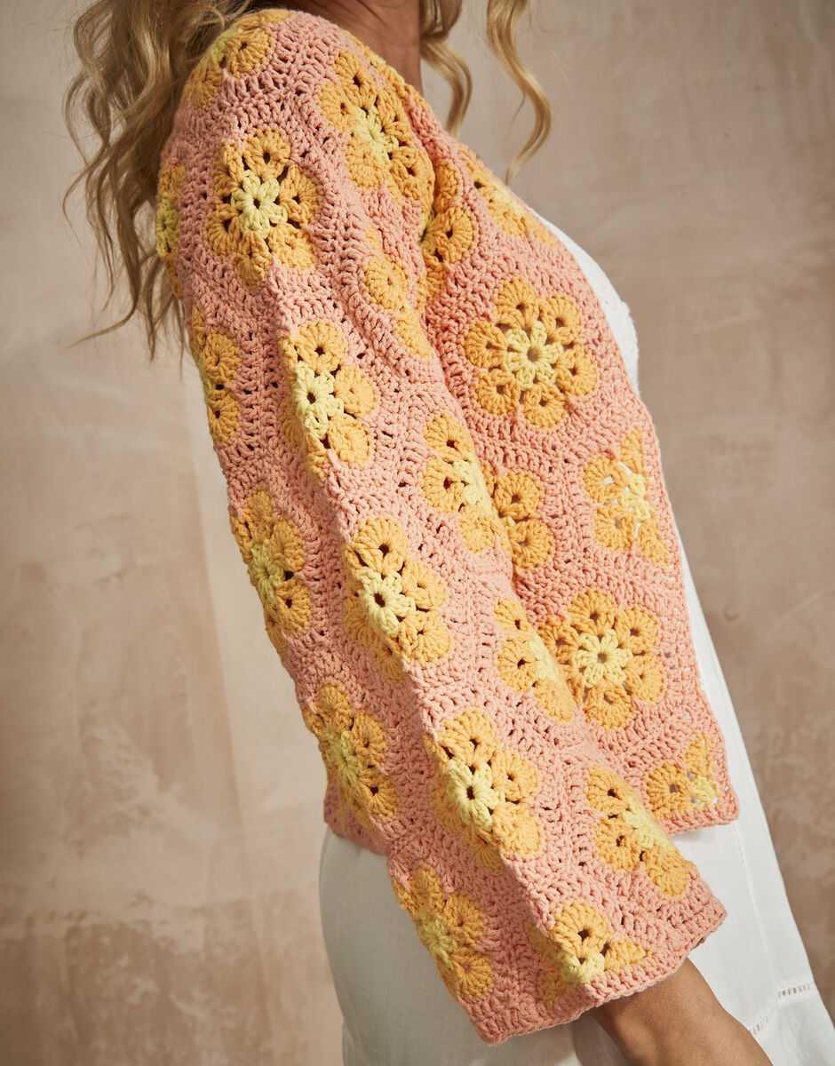 Crochet Daydream Cardigan in Sirdar Stories DK 10742