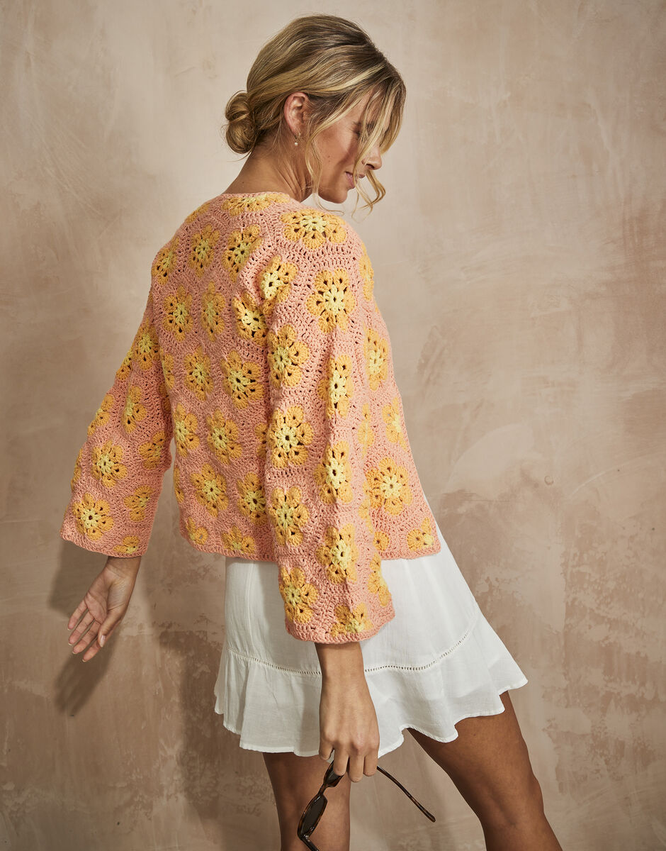Crochet Daydream Cardigan in Sirdar Stories DK 10742