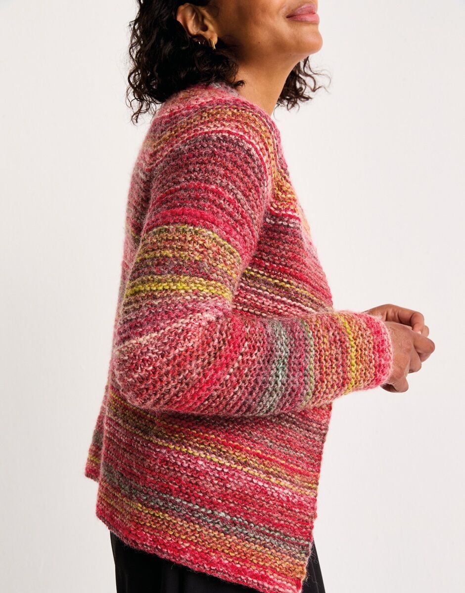 Real Gem Jacket in Sirdar Jewelspun with Wool Chunky (10803)