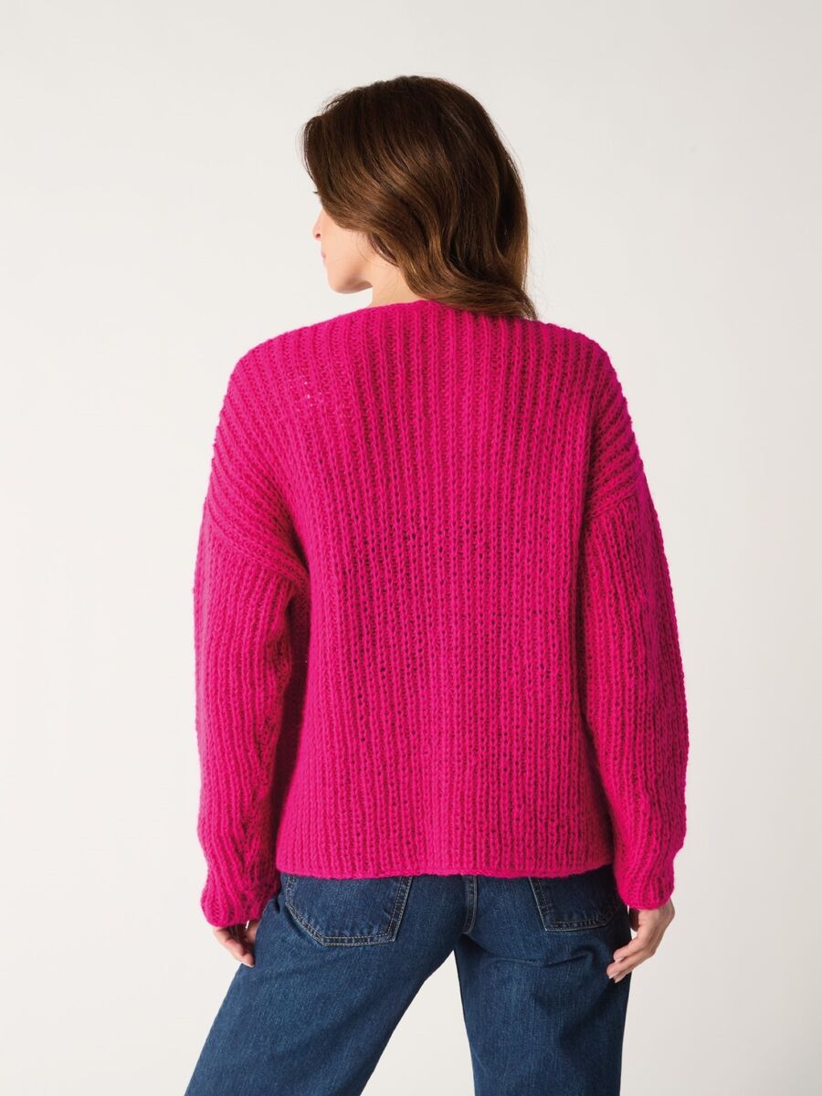 Fluffy Little Cardigan in Sirdar Soft Down (10879)