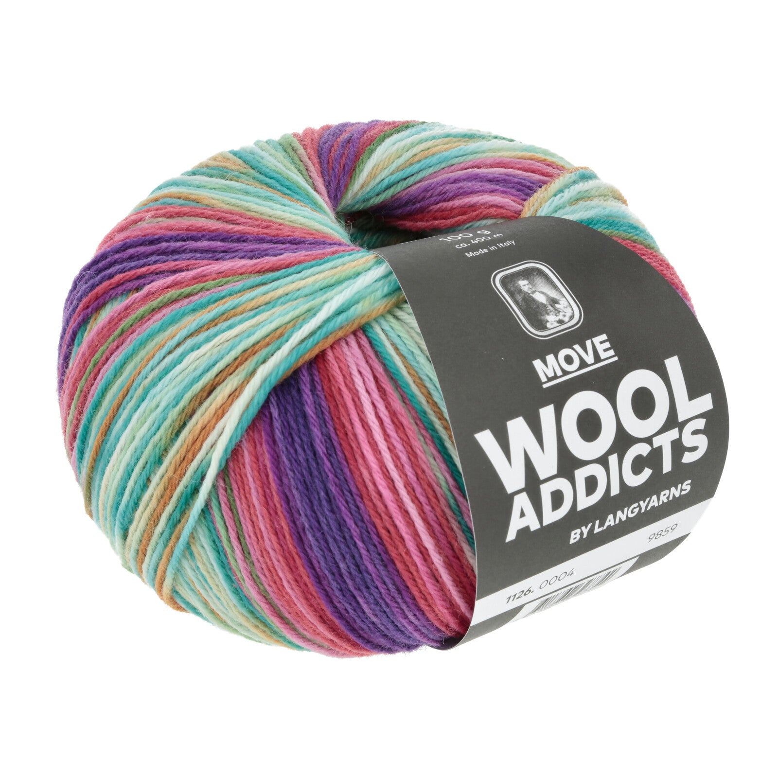 Lang Yarns Wool Addicts Move - Shade 0006