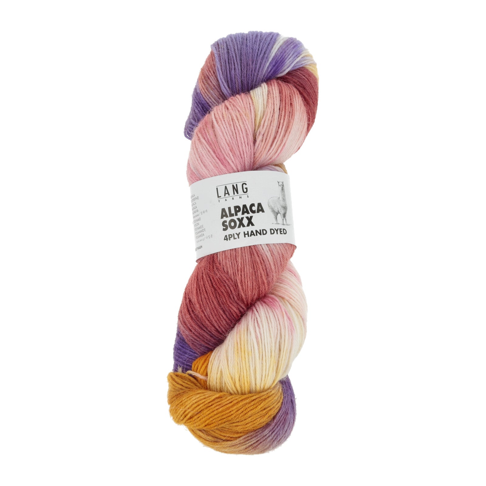 Lang Yarns Alpaca Soxx 4 Ply Hand Dyed - Shade 1132.0001