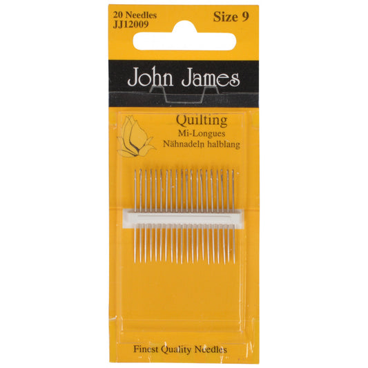 John James Quilting Hand Sewing Needles - size 9 (JJ12009)