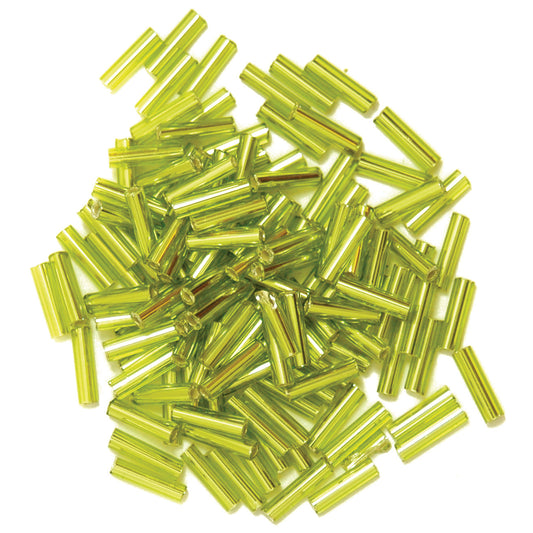 Trimits Bugle Beads: Lime