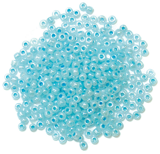 Trimits 2mm Seed Beads: Ice Blue