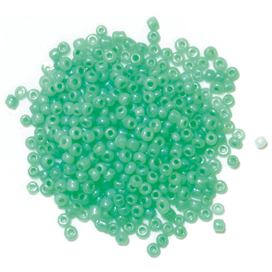 Trimits 2mm Seed Beads: Pastel Green