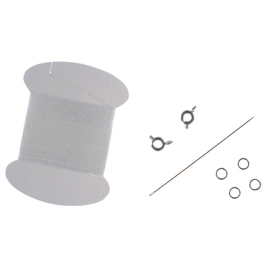 Trimits Bead Threading Set: Silver