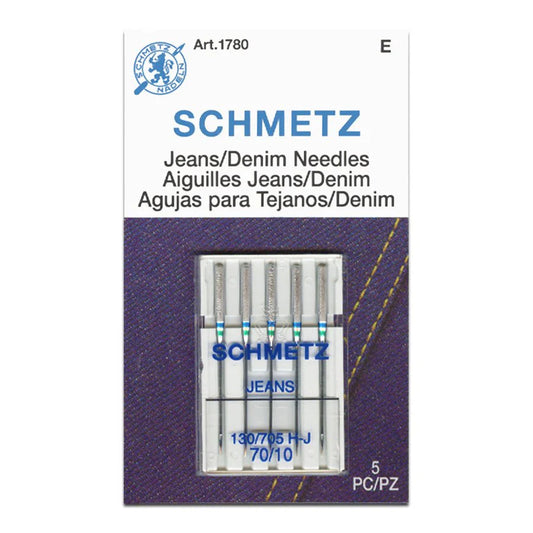 Schmetz Jeans Sewing Machine Needles 70/10