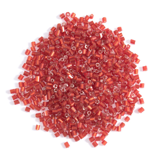 Trimits 2mm Rocailles Beads: Red