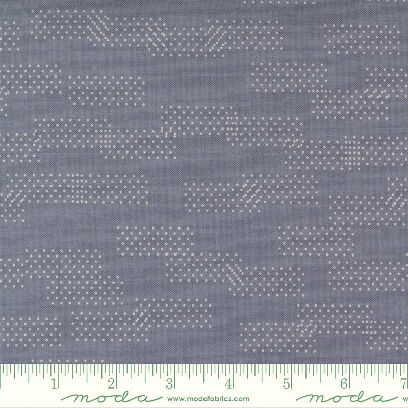 Celestial by Zen Chic for Moda Fabrics: Washi Blender Dot - Aluminium (1765-41)