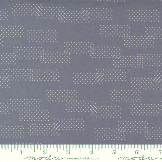 Celestial by Zen Chic for Moda Fabrics: Washi Blender Dot - Aluminium (1765-41)