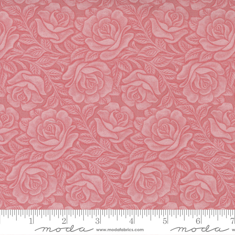 Leather & Lace and Amazing Grace by Cathe Holden for Moda Fabrics: Leather - Petal (7403-13)