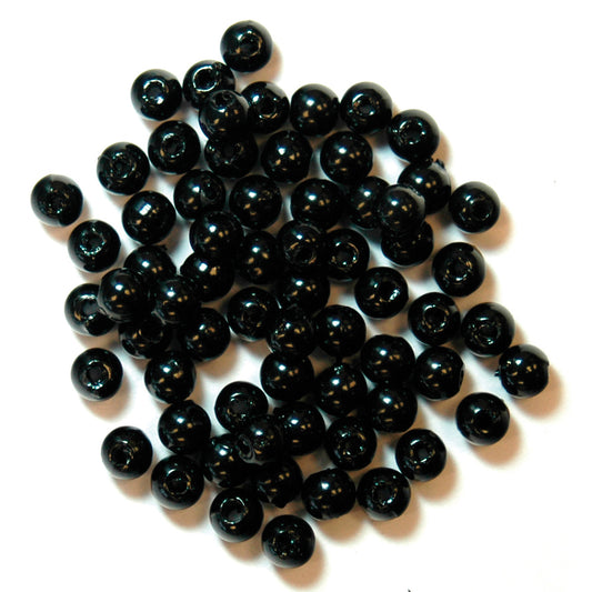 Trimits Pearl Beads 3mm: Black