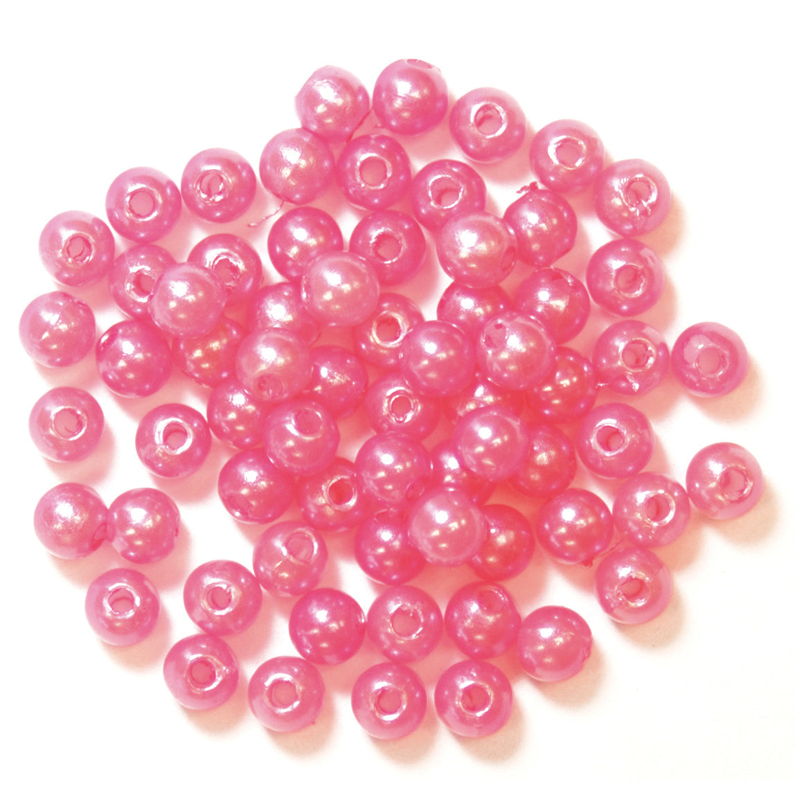 Trimits Pearl Beads 3mm: Pink