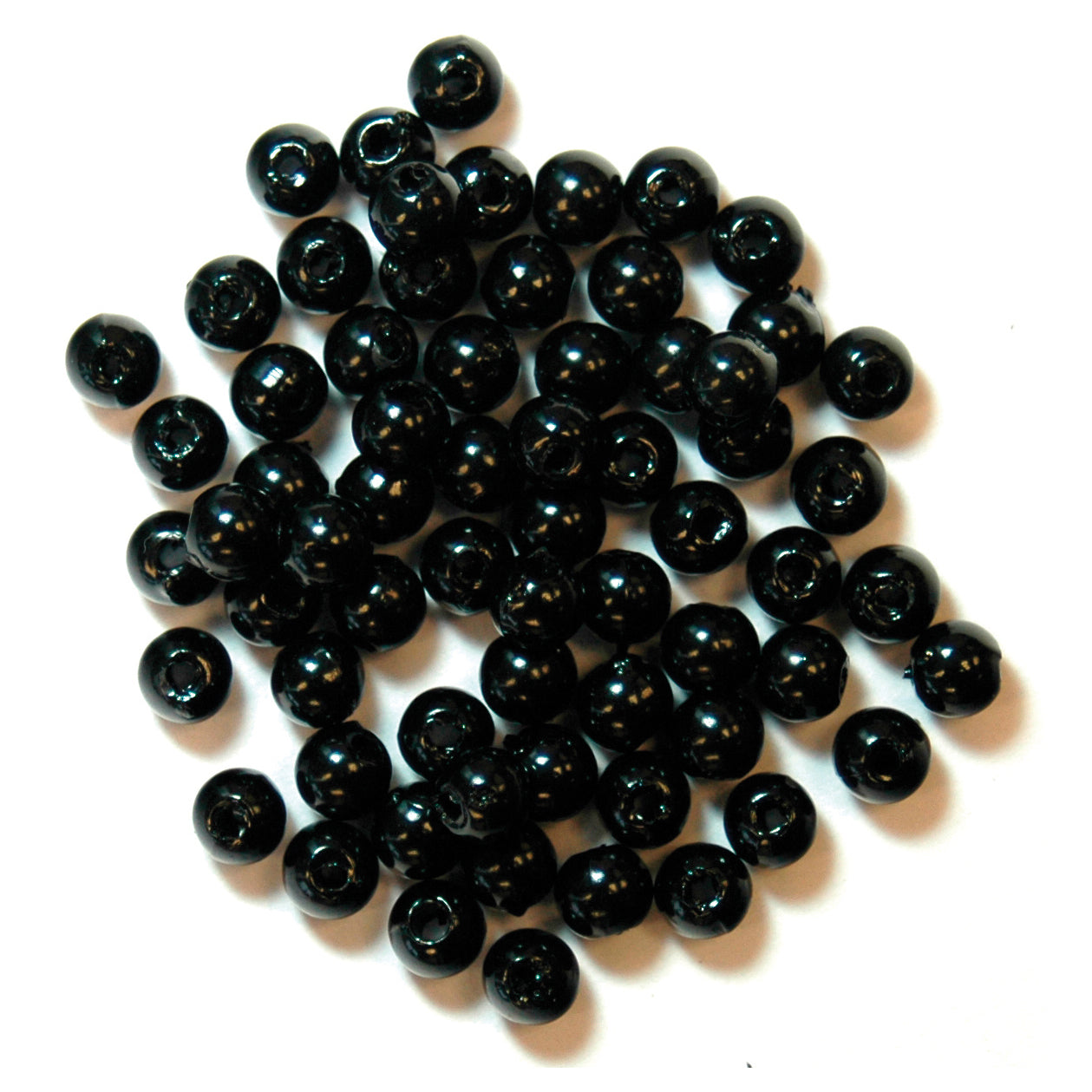 Trimits Pearl Beads 4mm: Black