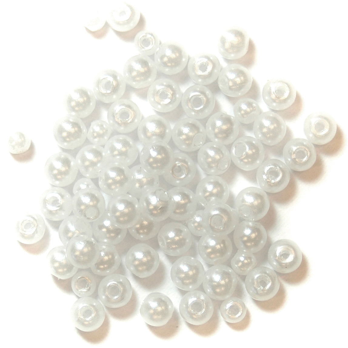 Trimits Pearl Beads 4mm: Pearl