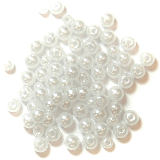Trimits Pearl Beads 4mm: Pearl