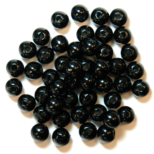 Trimits Pearl Beads 5mm: Black