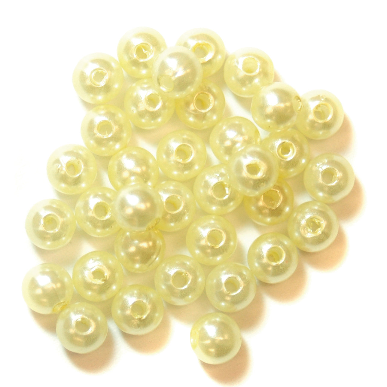 Trimits Pearl Beads 6mm: Cream