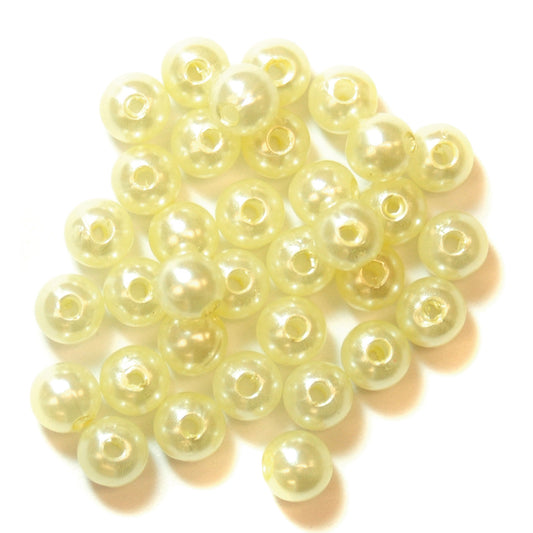 Trimits Pearl Beads 6mm: Cream