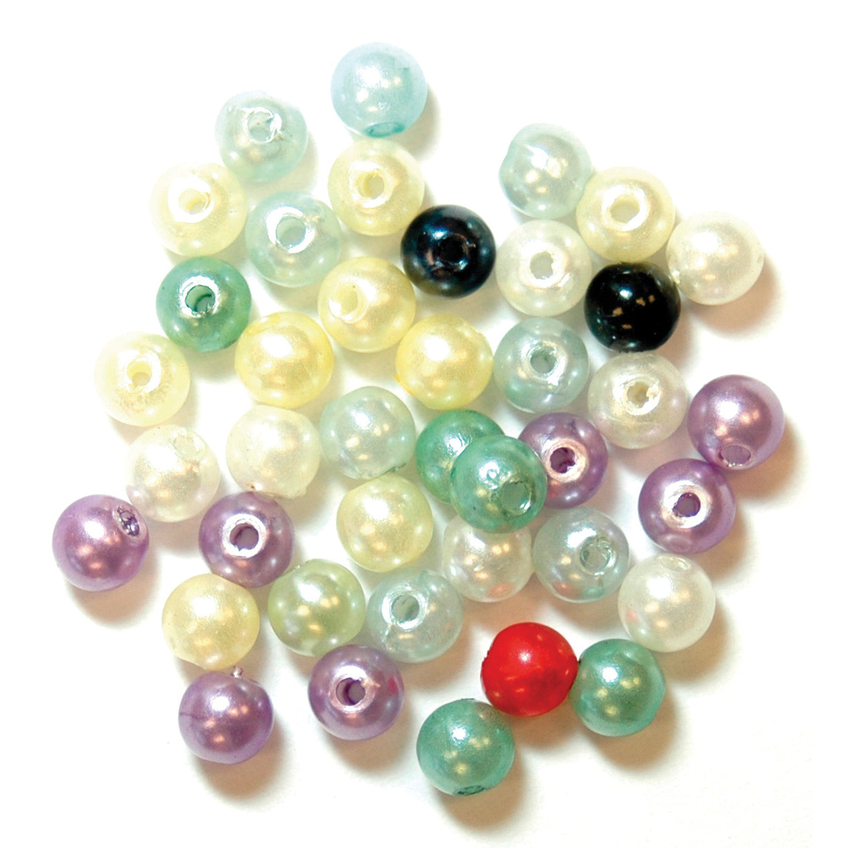 Trimits Pearl Beads: Assorted Pastel