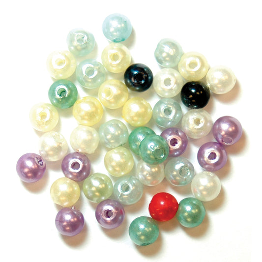 Trimits Pearl Beads: Assorted Pastel