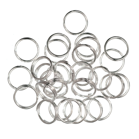 Trimits Split Rings 7mm: Silver