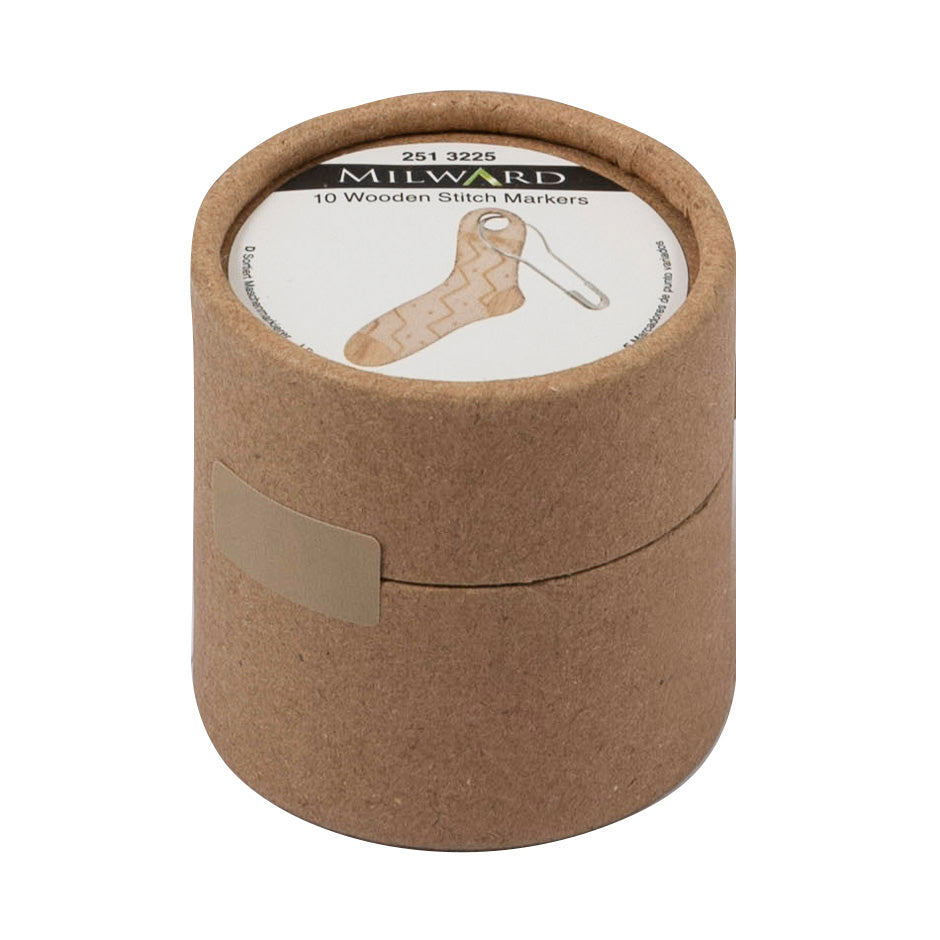 Milward Wooden Stitch Markers: Woollen Socks