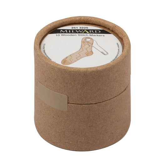 Milward Wooden Stitch Markers: Woollen Socks