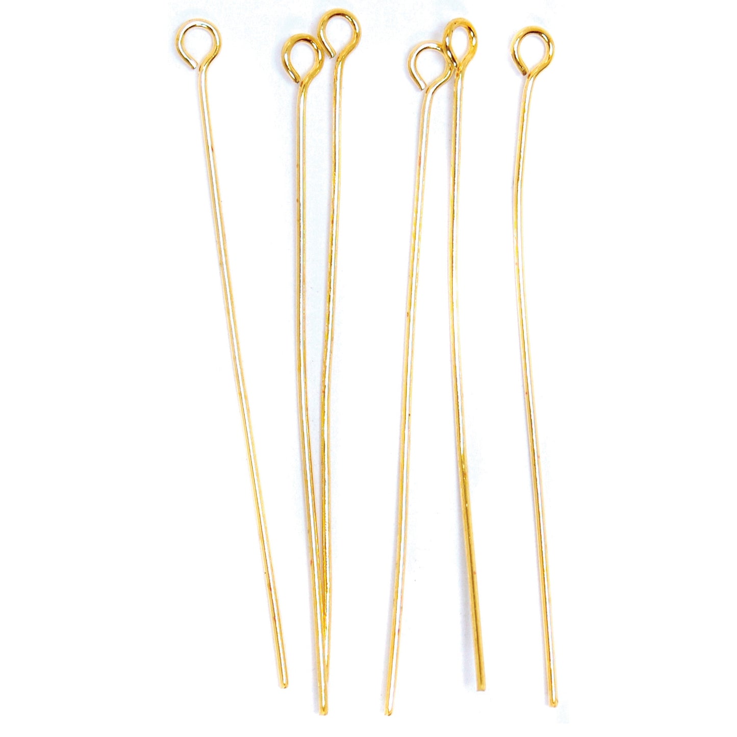 Trimits Eye Pins 50mm: Gilt
