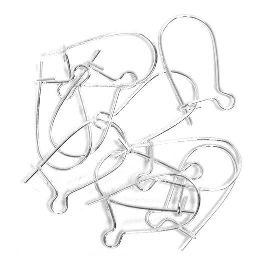 Trimits Kidney Ear Wire: Silver